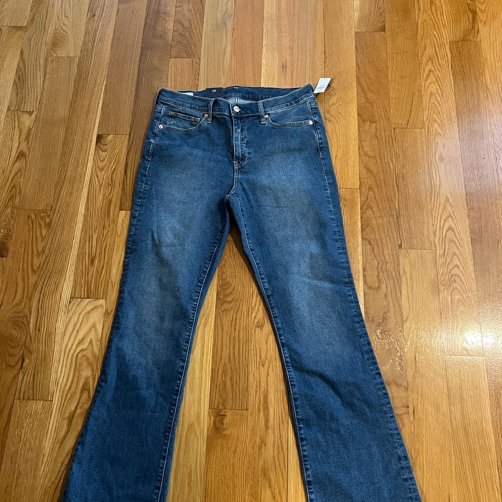 NWT GAP Baby Boot Mid Rise Jeans size 12